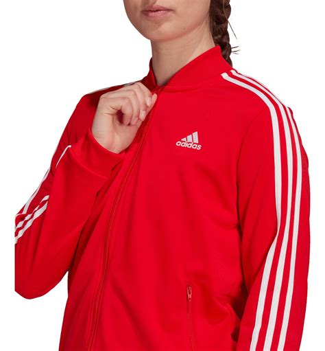 conjunto adidas rojo mujer